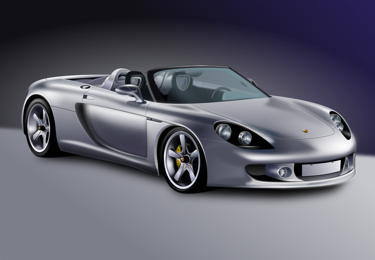 Stilisiertes Fahrzeugmotiv als Symbol für individuelle Angebote und Beratung